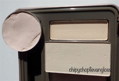 Chipy Chop Llevan Gloss NAKED y comparación con sombras similares
