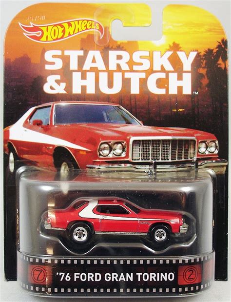 Starsky Hutch Hot Wheels Mattel 76 Ford Gran Torino