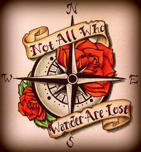 Compass Tattoos Designs Ideas And Meaning Tattoos For You