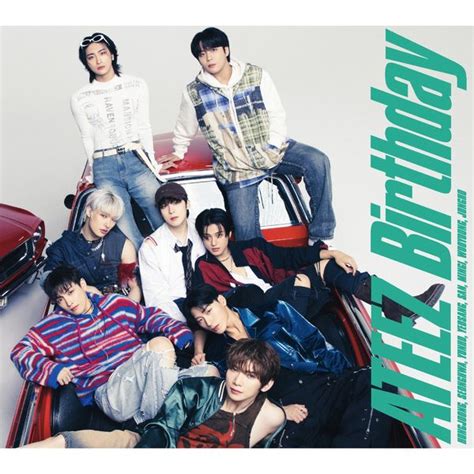 Ktown4u ATEEZ JAPAN 4th Single Album Birthday Limited Edition B