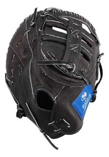 Guante De Beisbol Radach Primera Base Rookie Negro