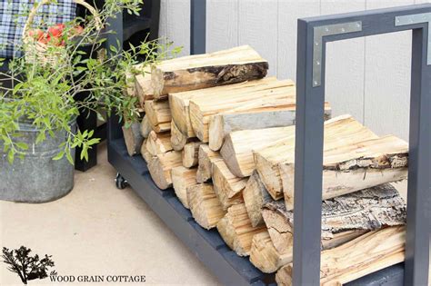 Free Firewood Rack Plans For Storage