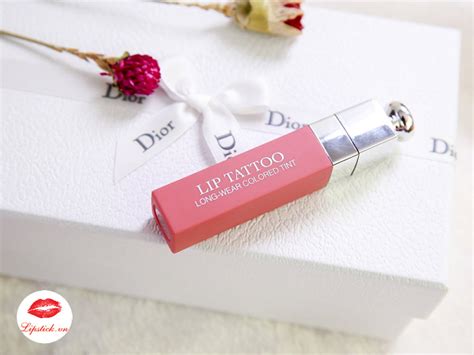 Review Son Dior Tattoo Natural Nude Màu Hồng Nude Lipstick vn