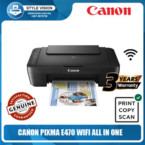 Canon Pixma Ink Efficient A All In One Printer E Include Black And