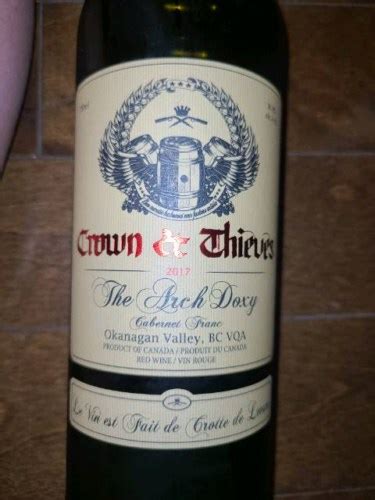 The Hatch Crown Thieves The Arch Doxy Cabernet Franc Vivino Canada