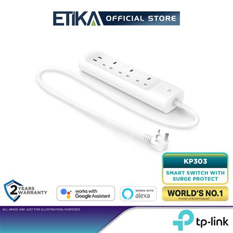 Tp Link Kp Kasa Smart Wifi Power Strip With Etl Surge Protector