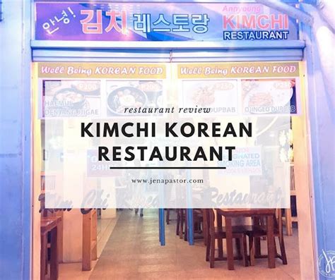 Kimchi Restaurant Review: Affordable Korean Cuisine in Angeles City ...