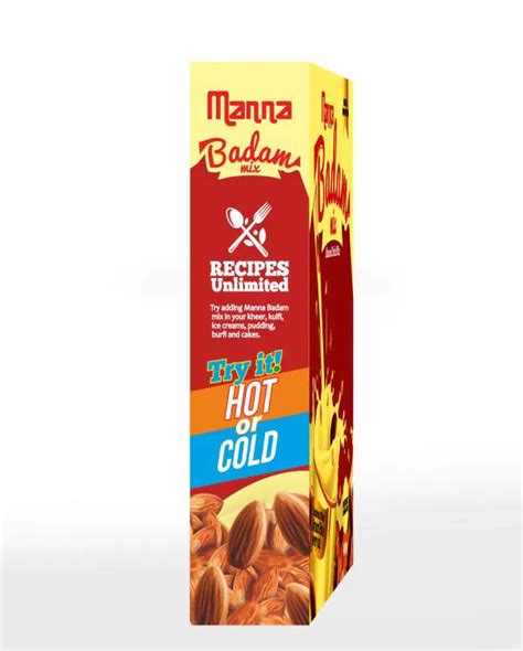 Manna Instant Badam Drink Mix With Real Bits Of Badam 800g More Bits