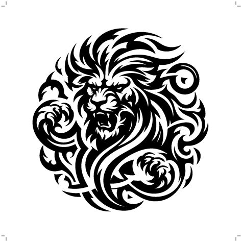 leo tribal tattoo designs