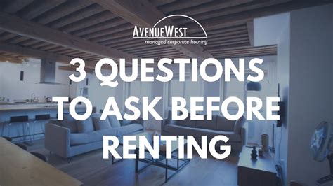 3 Question To Ask Before Leasing A Short Term Corporate Rental YouTube