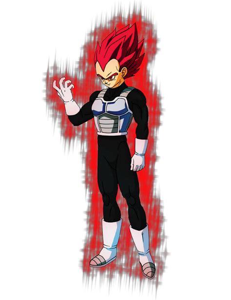 Composite Vegeta Ssj God Png Aura V2 Made By Me By Drzackedit On