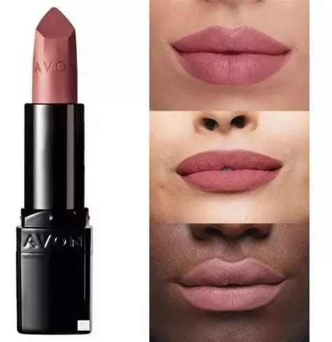 Batom Ultramatte True Color 3 6 G Avon Cor Nude Rose MercadoLibre