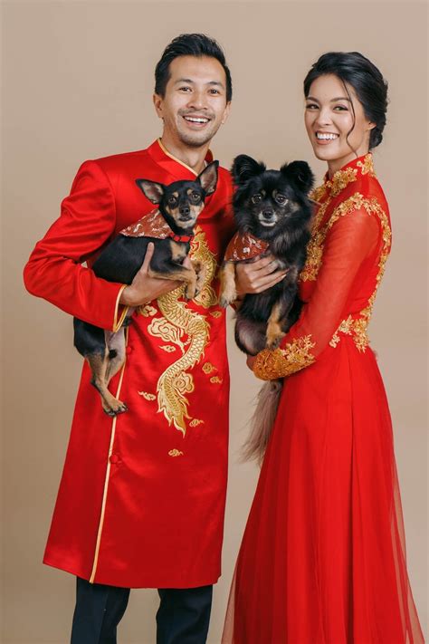 Modern Ao Dai For Men Traditional Vietnamese Ao Gam Long Etsy