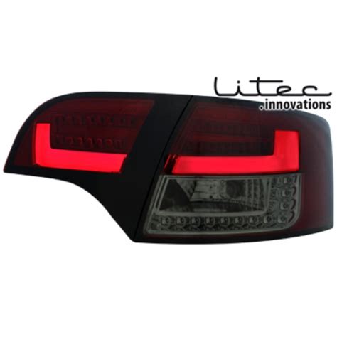 Litec Led R Ckleuchten Rot Rauch F R Audi A S Rs B Avant