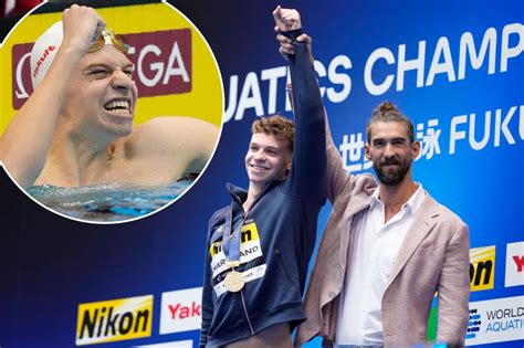 Michael Phelps Last Solo World Record Falls To Leon Marchand Total News