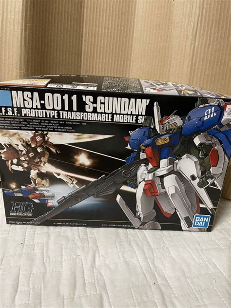 Yahooオークション Hguc ガンダムセンチネル Msa 0011 S Gundam Sガ