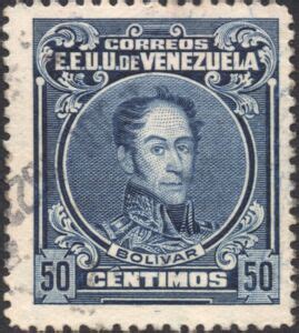 Stamp Sim N Bol Var Venezuela Sim N Bol Var Different Frames Mi Ve