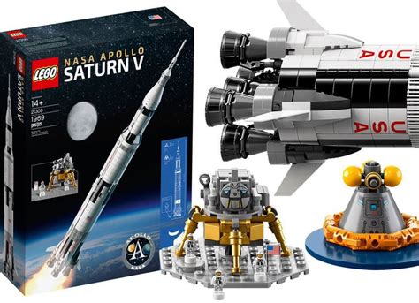 LEGO NASA Apollo Saturn V - 21309 – Display Frames for Lego Minifigures