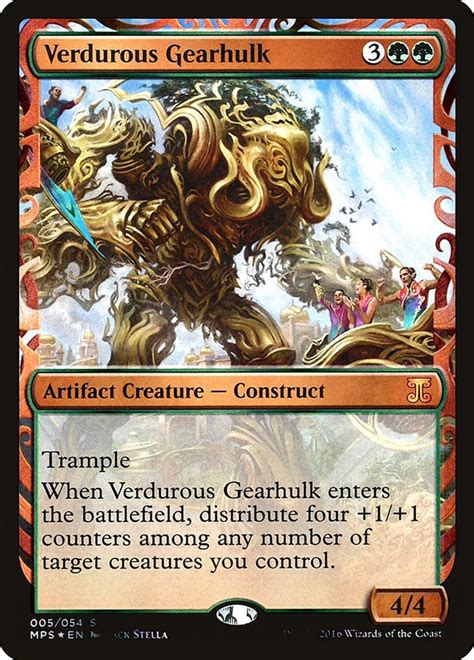 Verdurous Gearhulk Masterpiece Series Kaladesh Inventions Magic