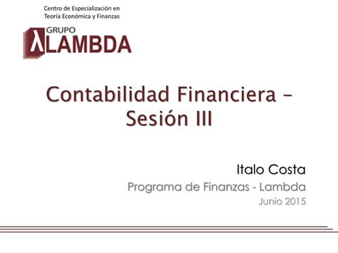 PDF Sesión III Contabilidad Financiera DOKUMEN TIPS