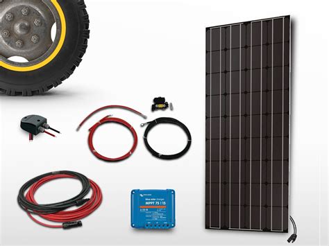 Kit Panneau Solaire Camping Car MPPT Monocristallin UNITECK 150W 12V