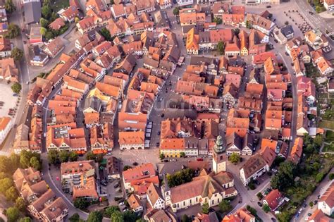 Luftaufnahme Haslach Im Kinzigtal Altstadtbereich Und