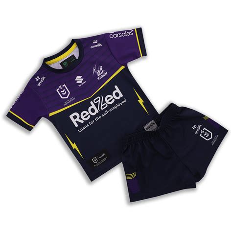 Melbourne Storm NRL Toddlers Home Kit