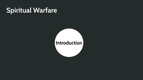 1 Spiritual Warfare Introduction By Jonny Pocoroba On Prezi