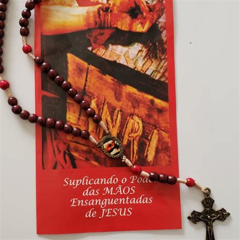 Ter O Folheto Da Novena Das M Os Ensanguentadas De Jesus