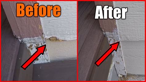 How To Repair Damaged Siding The Handyman Youtube