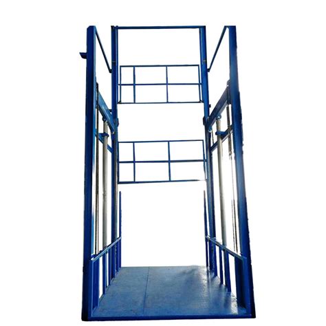 Guide Rail Vertical Lift Warehouse Industrial Freight Lift Elevator