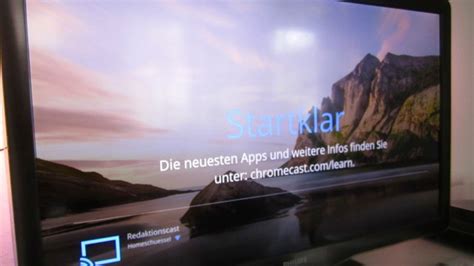 Chromecast Und Windows Browser Tab Oder Desktop Auf Den Fernseher