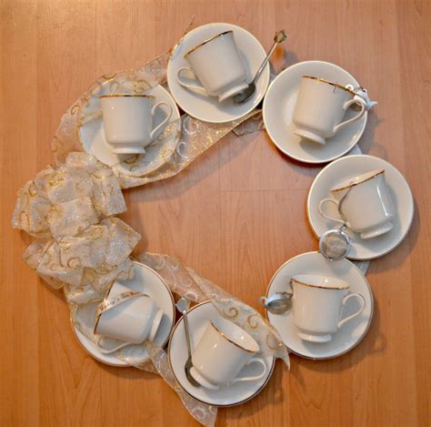 Teacup Wreath Amy Latta Creations