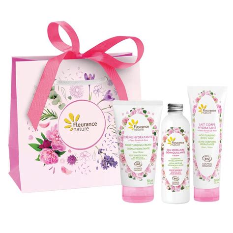 Fleurance Nature Coffret Trio Hydratation Rose 3x50 Ml