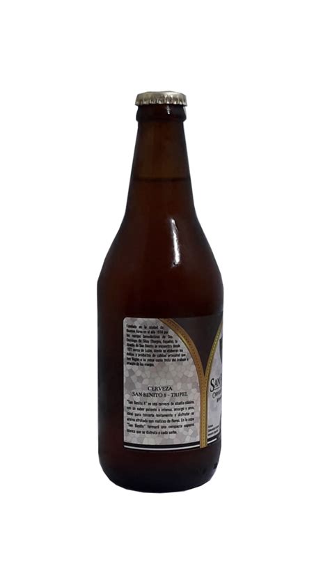 Cerveza Artesanal de la Abadía Trippel Ale San Benito 500ml