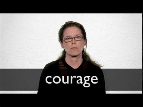 Spanish Translation of “COURAGE” | Collins English-Spanish Dictionary