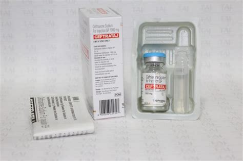 Ceftriaxone Sodium For Injection Bp G Supplier Manufacturer