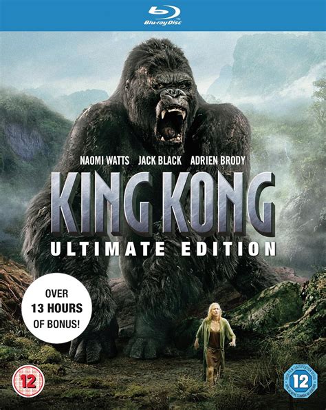 King Kong Ultimate Edition Blu Ray Amazon Br DVD E Blu Ray