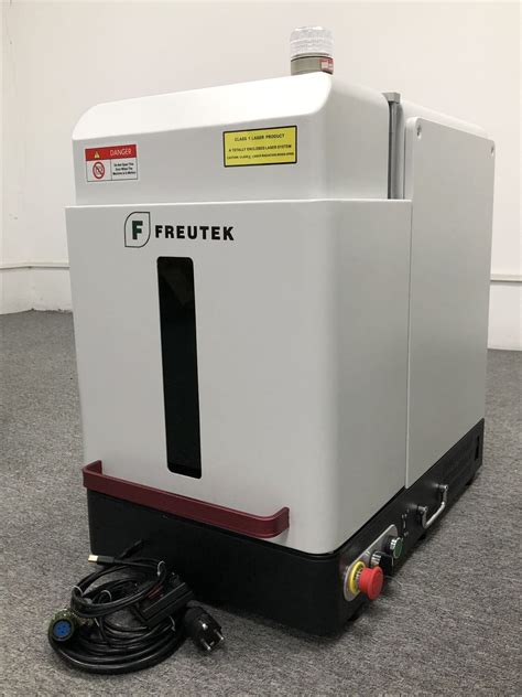 FREUTEK LMM0003 Enclosed Fiber Laser Marking Machine 20W 110x110 Mm