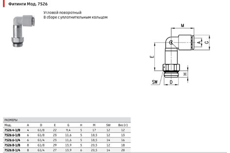Фитинг цанговый поворотный угловой Camozzi 7526 6-1/4 - выгодная цена ...