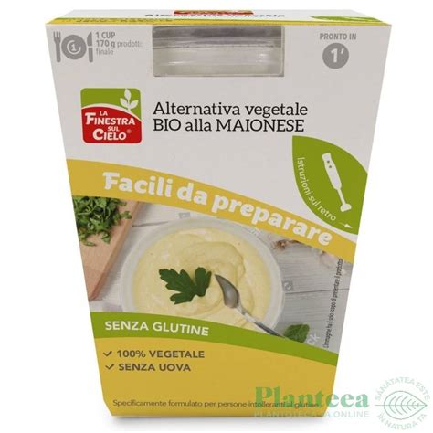 Maioneza Vegetala Fara Gluten Eco 122g La Finestra Sul Cielo Pret 21