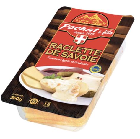 Fromage à raclette de Savoie IGP au lait de montagne Pochat s et fils