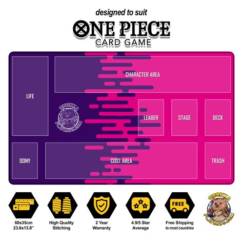 TCG Playmats - Designed to suit One Piece Card Game