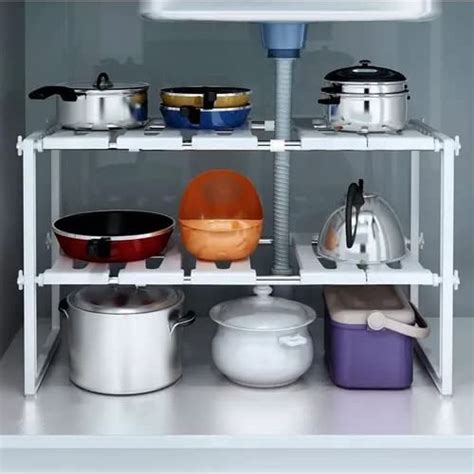 Rack Organizador Cozinha Ajustável Multi Ambiente Lançamento no Shoptime