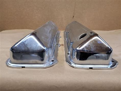 Ford Fe Chrome Valve Covers Ebay