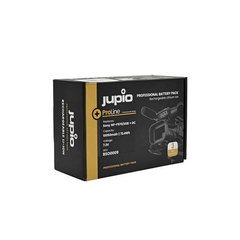 Jupio Proline NP F970 Bateria Serie L Con Salida USB C 5V BSO0009