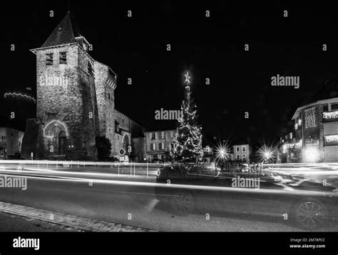 Illuminations De Noel Black And White Stock Photos Images Alamy