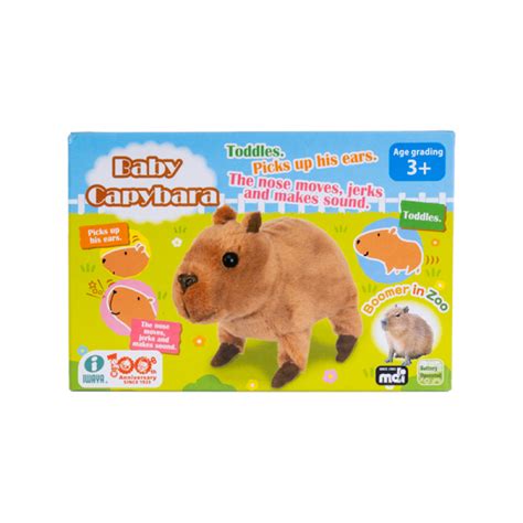 Capybara Animated Pet Toy - Blueberry Express