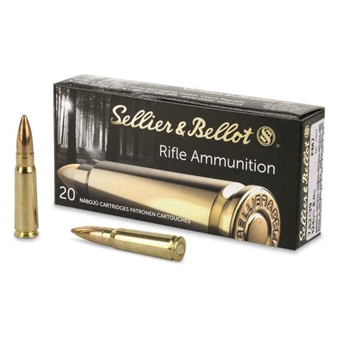 Sellier Bellot X Mm Fmj Grain Rounds