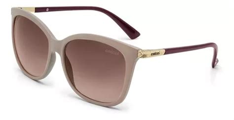 Oculos Sol Colcci Ella C b Nude Fosco Lente Degradê Parcelamento sem juros